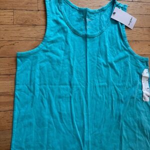 Goodfellow & Co Mens Turquoise Blue Tank Top Standard Fit Size M NWT